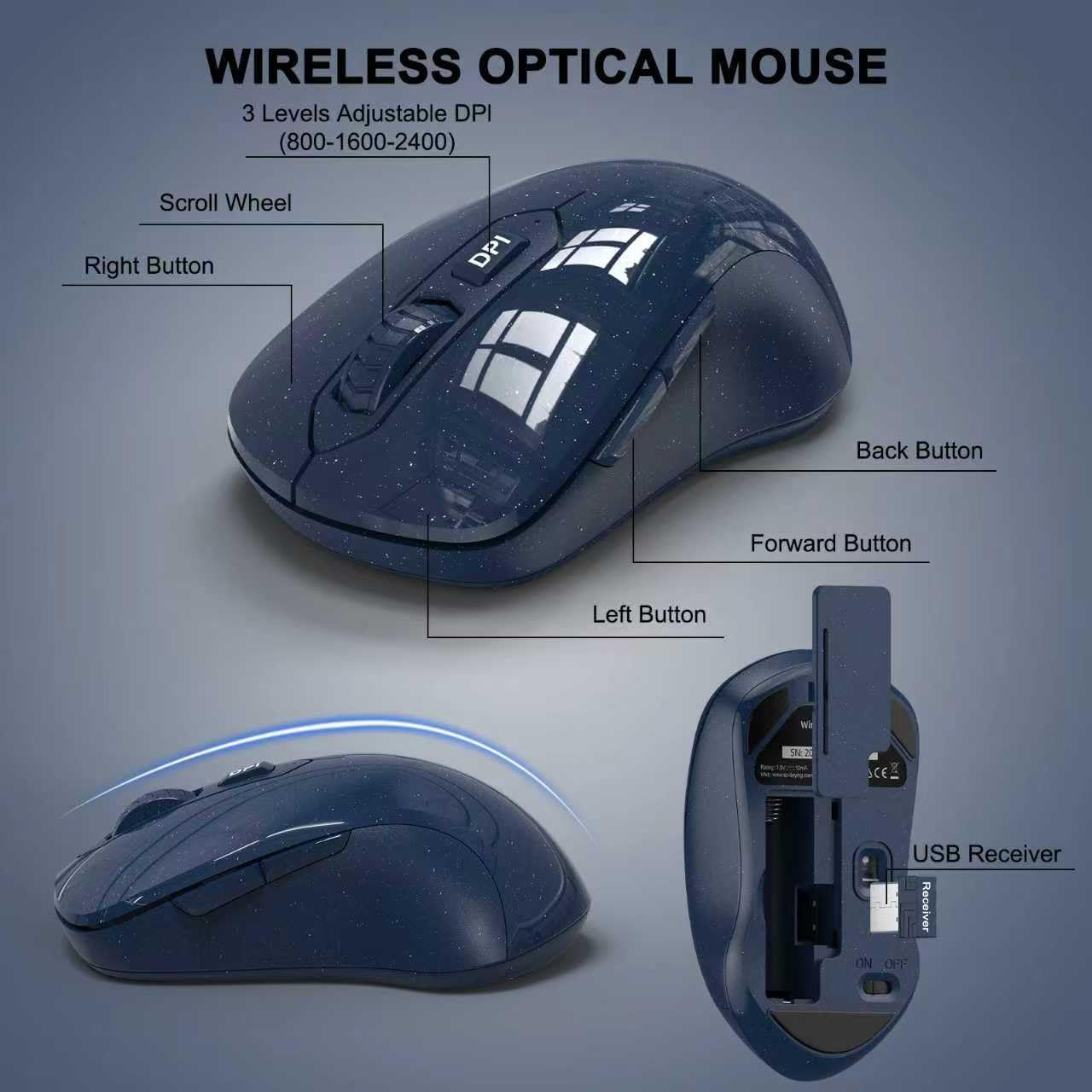 ErgoWave Duo: Wireless Keyboard & Mouse Set