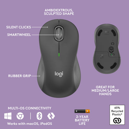 WaveEase Wireless Ergokey by Logitech
