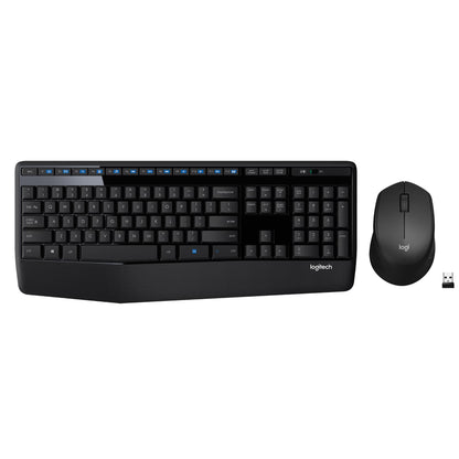 LogiKey K345: Full-Size Wireless Keyboard w/ Palm Rest