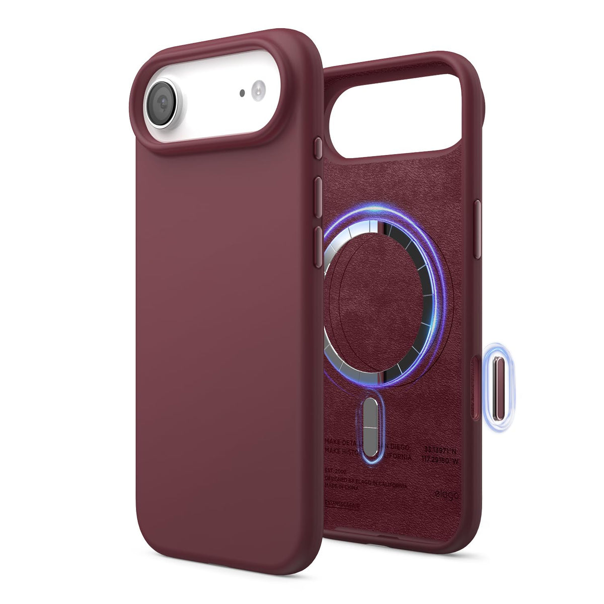 elago Premium Magnetic Silicone Case for iPhone Air Stone