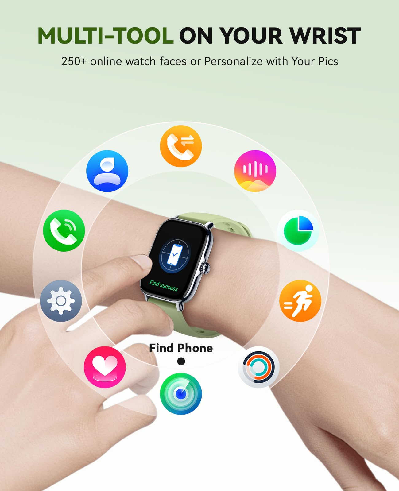 FitTrack SmartWatch: Call, Fitness, Waterproof & More - Small Enterprise