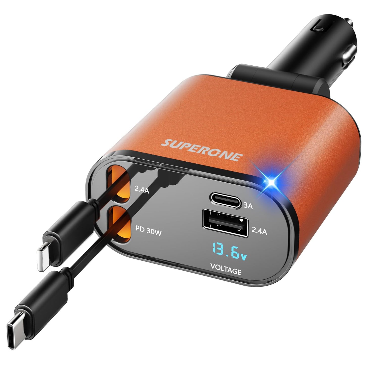 SuperOne 4-in-1 Car Charger - Small Enterprise