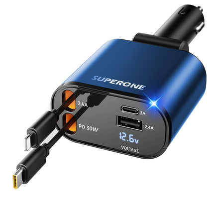 SuperOne 4-in-1 Car Charger - Small Enterprise