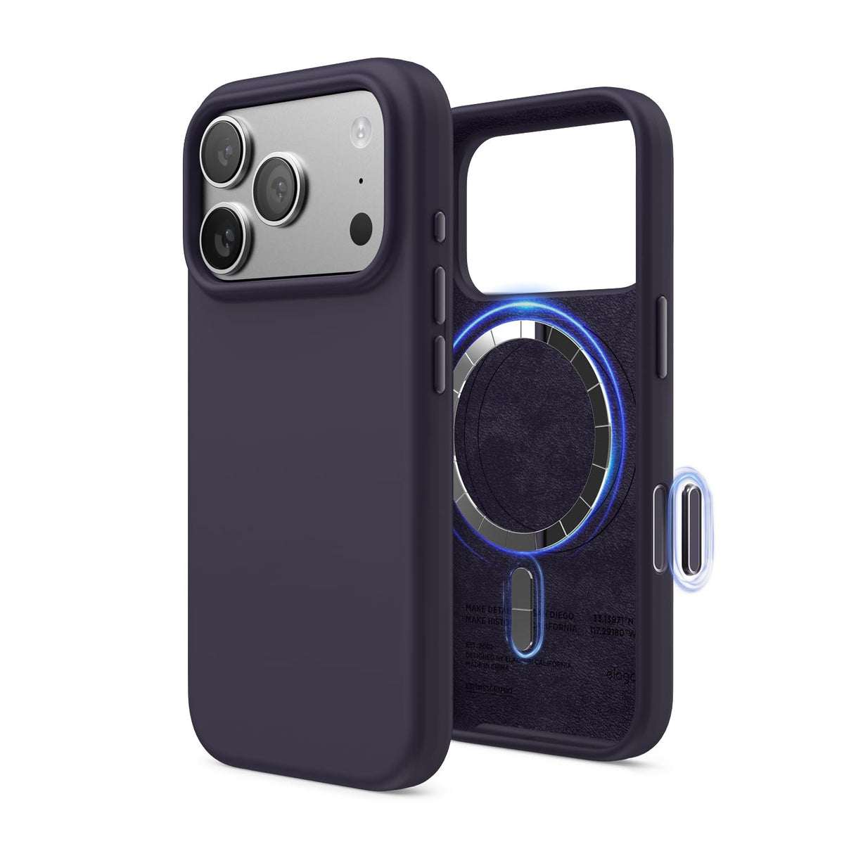 elago Premium Magnetic Silicone Case for iPhone Air Stone