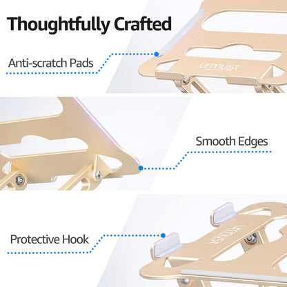 FlexLift: Adjustable Laptop Riser for All Models