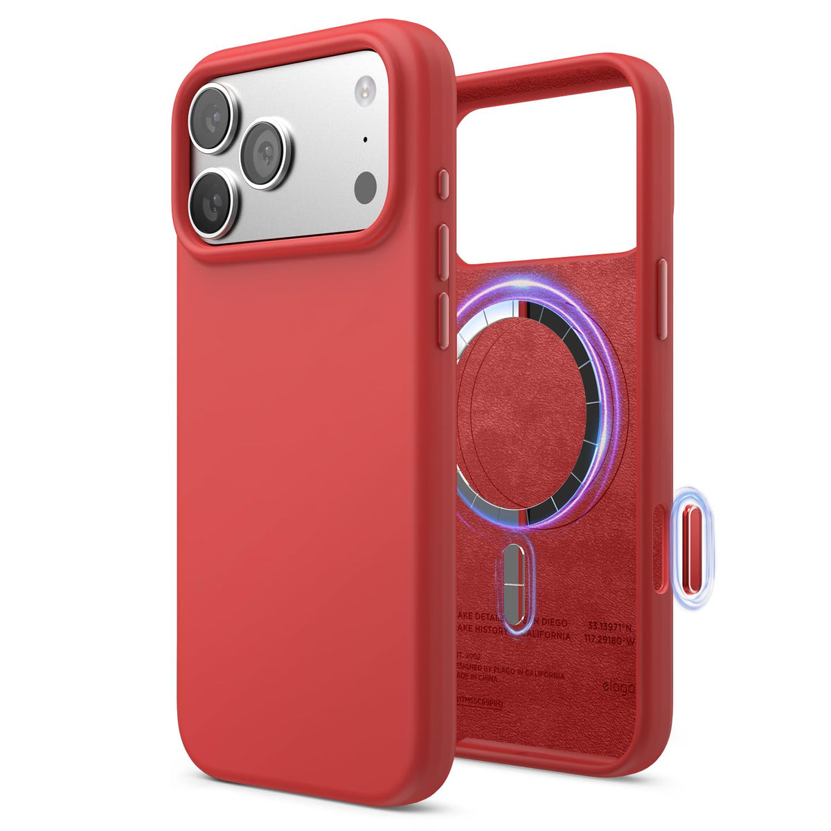 elago Premium Magnetic Silicone Case for iPhone Air Stone