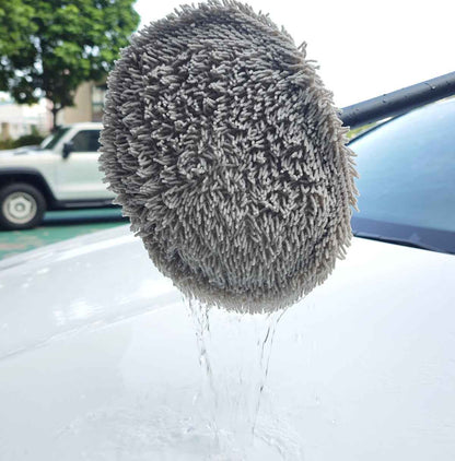Portable 41 Car Wash Mop with Soft Brush & 10m Hose