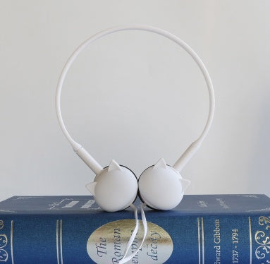 Cute Cat Stereo Earphones