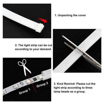 180cm Waterproof LED Daytime Running Light Strip