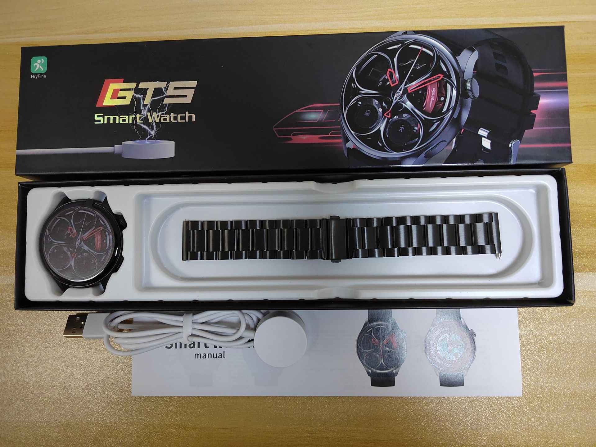 Bluetooth Health Smart Watch with Weather Display