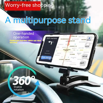 Universal Car Phone Mount - Secure Smartphone Holder