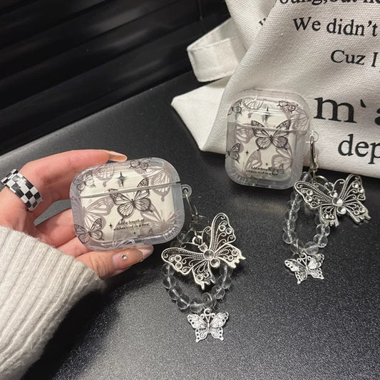 Advanced Butterfly Protective Cover Three Generations Wireless Bluetooth Earbuds Case