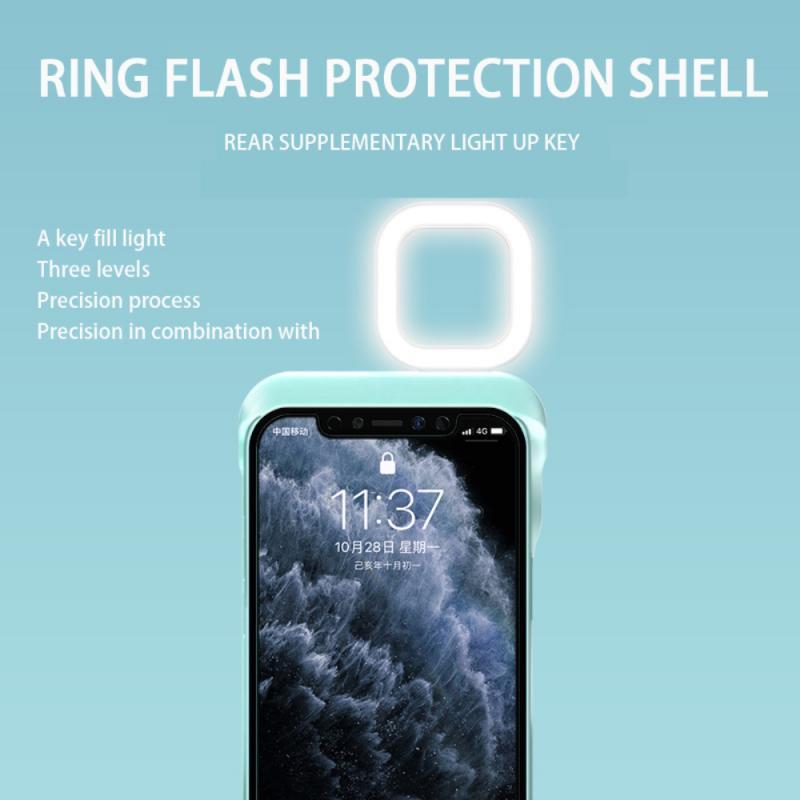 Beauty Fill Light Cover Beauty  Phone Case Shell Selfie Light Up Case - Small Enterprise
