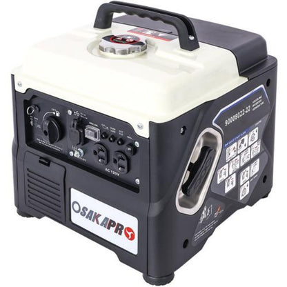 Quiet 1200W Portable Generator - Lightweight & Efficient