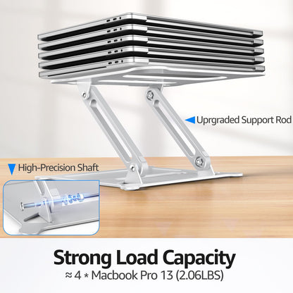 FlexLift: Adjustable Laptop Riser for All Models