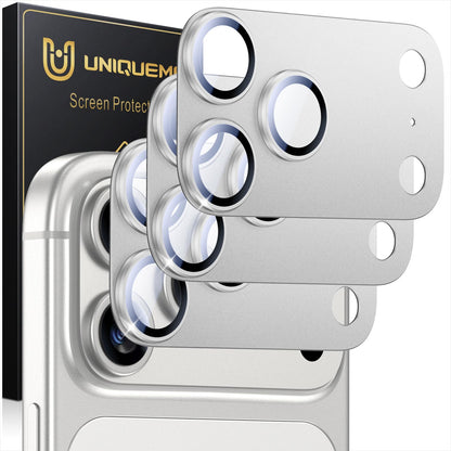 UniqueMe for 3 Pack iPhone 16 Pro/iPhone 16 Pro Max Camera Lens Protector