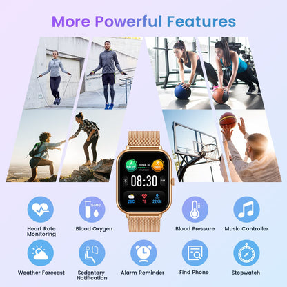 FitGoddess Smartwatch: Health & Fitness Tracker - Small Enterprise