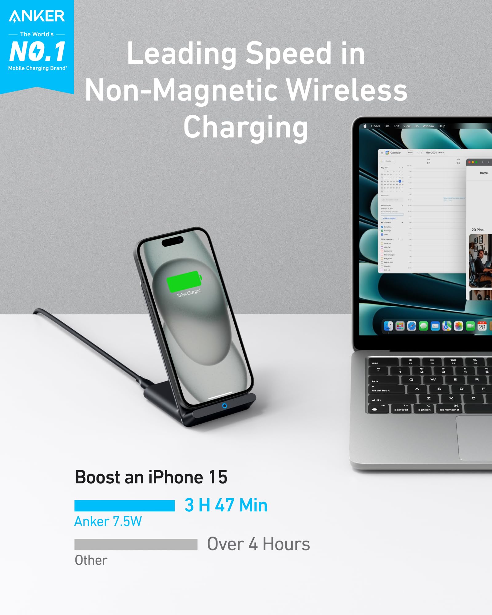 Anker 313 Wireless Charger Stand - Small Enterprise
