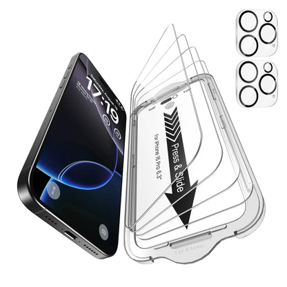 iPhone 13 4-Pack Privacy Glass Shield - Military Grade - Small Enterprise