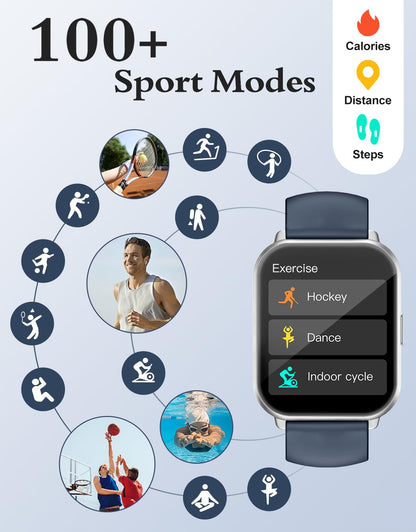 RUIMEN Smartwatch: Answer Calls, Track Fitness - Small Enterprise