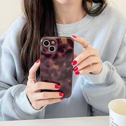 Cute Phone Case for iPhone 15 Pro Case Cheetah Leopard Print
