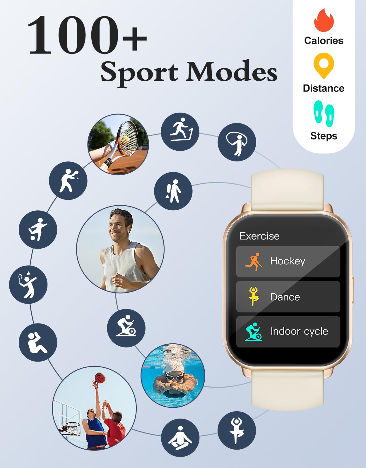 RUIMEN Smartwatch: Answer Calls, Track Fitness - Small Enterprise