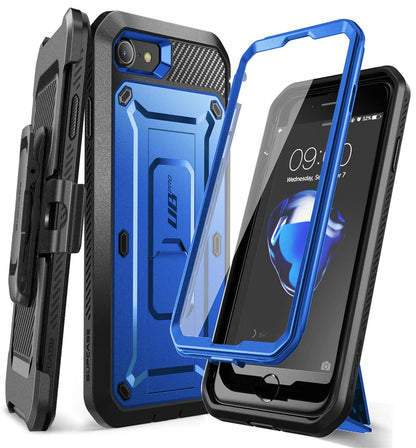 SUPCASE Unicorn Beetle Pro Case for iPhone SE/7/8, Black