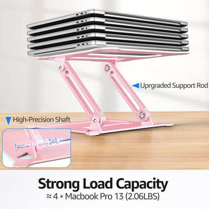 FlexLift: Adjustable Laptop Riser for All Models
