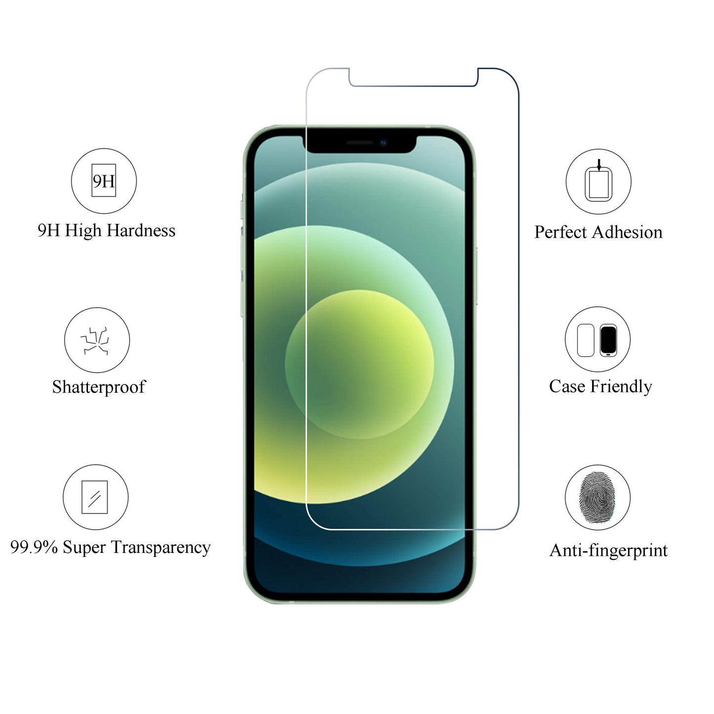 Ailun iPhone 16/15/15 Pro 6.1 Screen Protector 3-Pack
