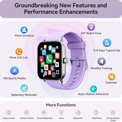 FemmeFit Smartwatch: Alexa, Waterproof, 100+ Sports - Small Enterprise