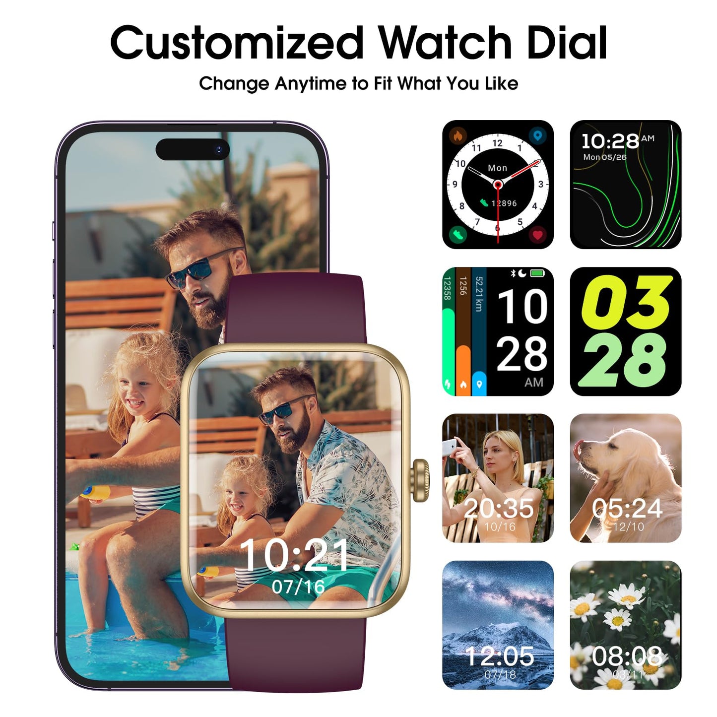 FitWatch Pro: Heart & Sleep Tracker Smartwatch 1.5 - Small Enterprise