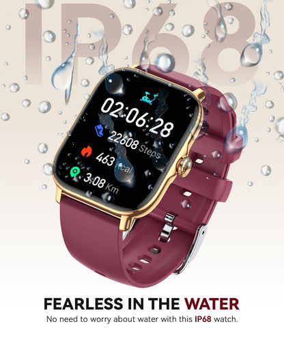 FitTrack SmartWatch: Call, Fitness, Waterproof & More - Small Enterprise
