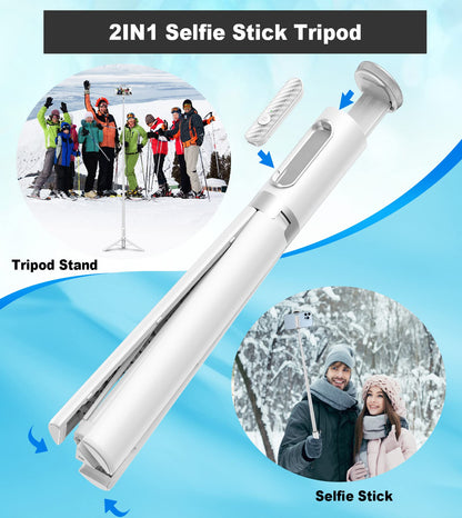 TONEOF MagFlex 68 Tripod Selfie Stick - Beige Gray - Small Enterprise