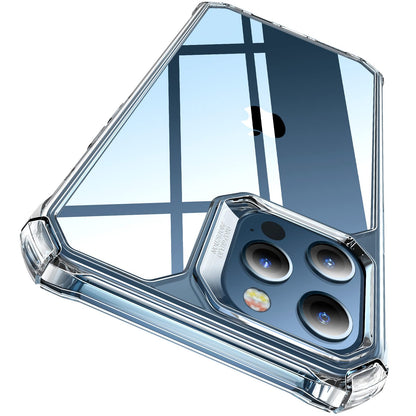 ESR Air Armor: Clear Black Military-Grade iPhone Case