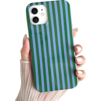 Yeddabox for iPhone 17 Pro Max Case Cute Striped Phone Case Soft TPU Slim Shockproof Phone Cover for Women Girls, Pink