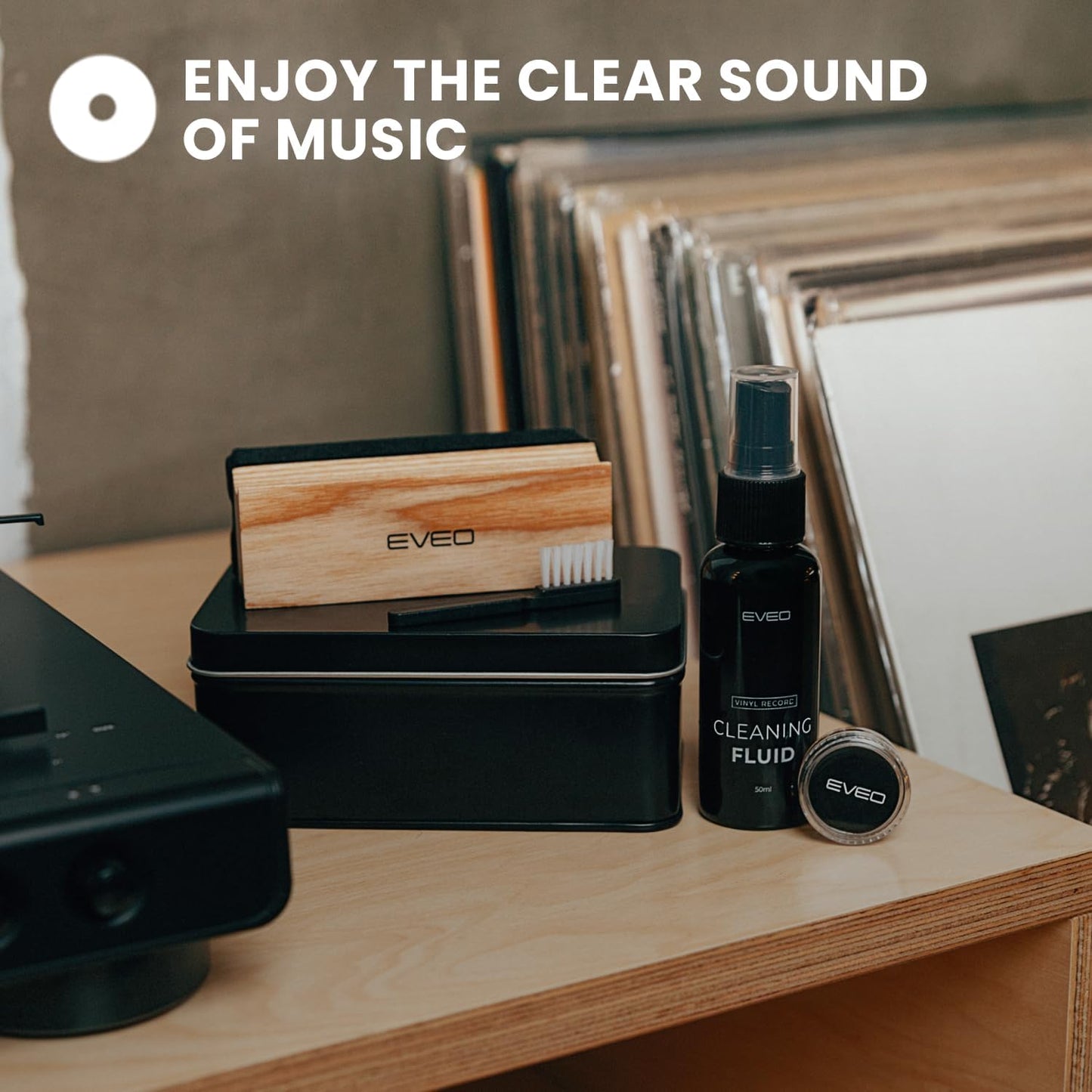 SpinShine: 4-in-1 Premium Vinyl Cleaning Kit