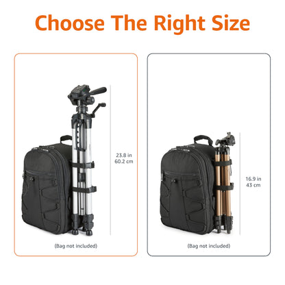 Amazon Basics Travel Tripod - 50 Champagne - Small Enterprise