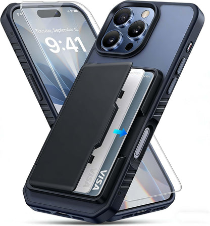 Miracase Magnetic iPhone 14 Case with Protectors