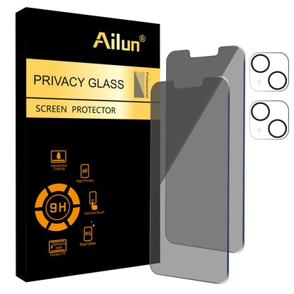 Ailun iPhone 16 Privacy & Lens Protector 3-Pack - Small Enterprise