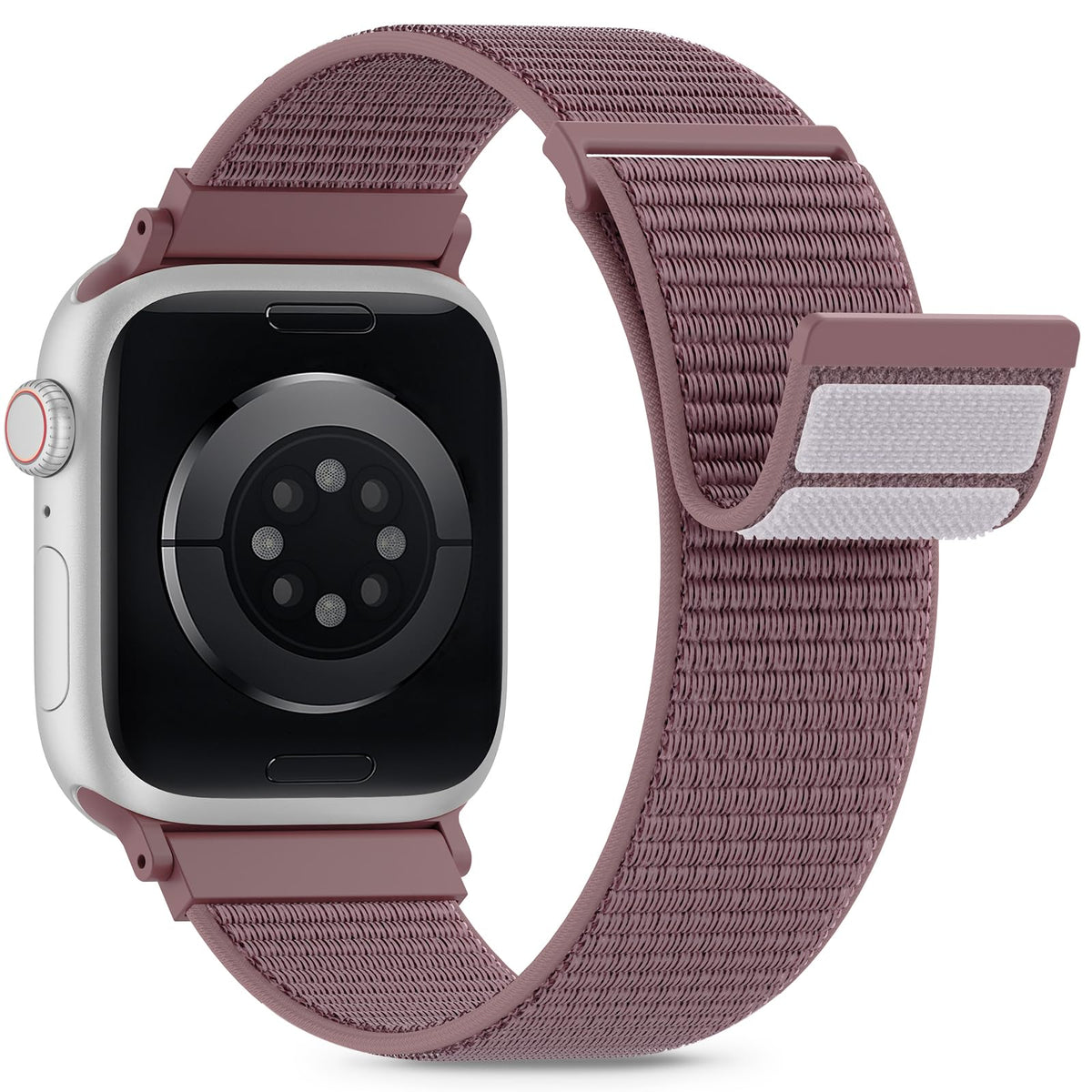 Nylon Loop Sport Band Compatible with Apple Watch Bands 44mm 45mm 46mm 49mm 42mm for Women Men, iWatch Wrist Straps for Ultra 3 2, Se, Series 11 10 9 8 7, Breathable, Soft Band Ideal for Outdoor
