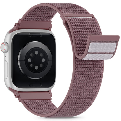 Nylon Loop Sport Band Compatible with Apple Watch Bands 44mm 45mm 46mm 49mm 42mm for Women Men, iWatch Wrist Straps for Ultra 3 2, Se, Series 11 10 9 8 7, Breathable, Soft Band Ideal for Outdoor