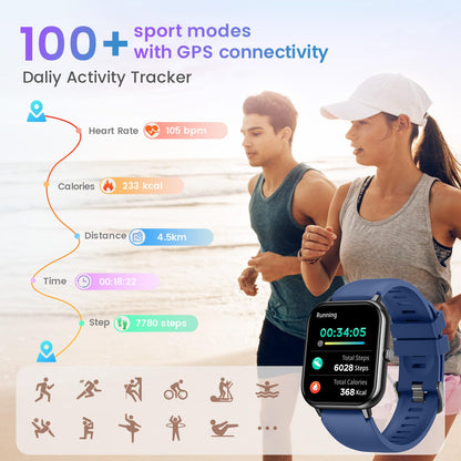 FitGoddess Smartwatch: Health & Fitness Tracker - Small Enterprise