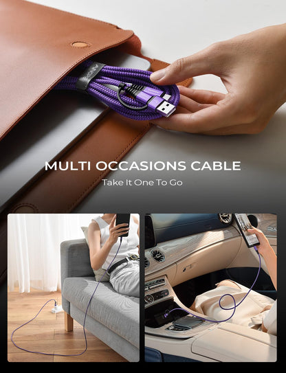 AINOPE 10FT Fast Charge USB C Cable & Adapter - Small Enterprise