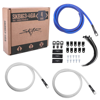 SkarSound Pro 1/0 Gauge OFC Amp Wiring Kit