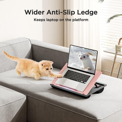 HUANUO FlexiStand: 8-Angle Laptop Comfort Desk