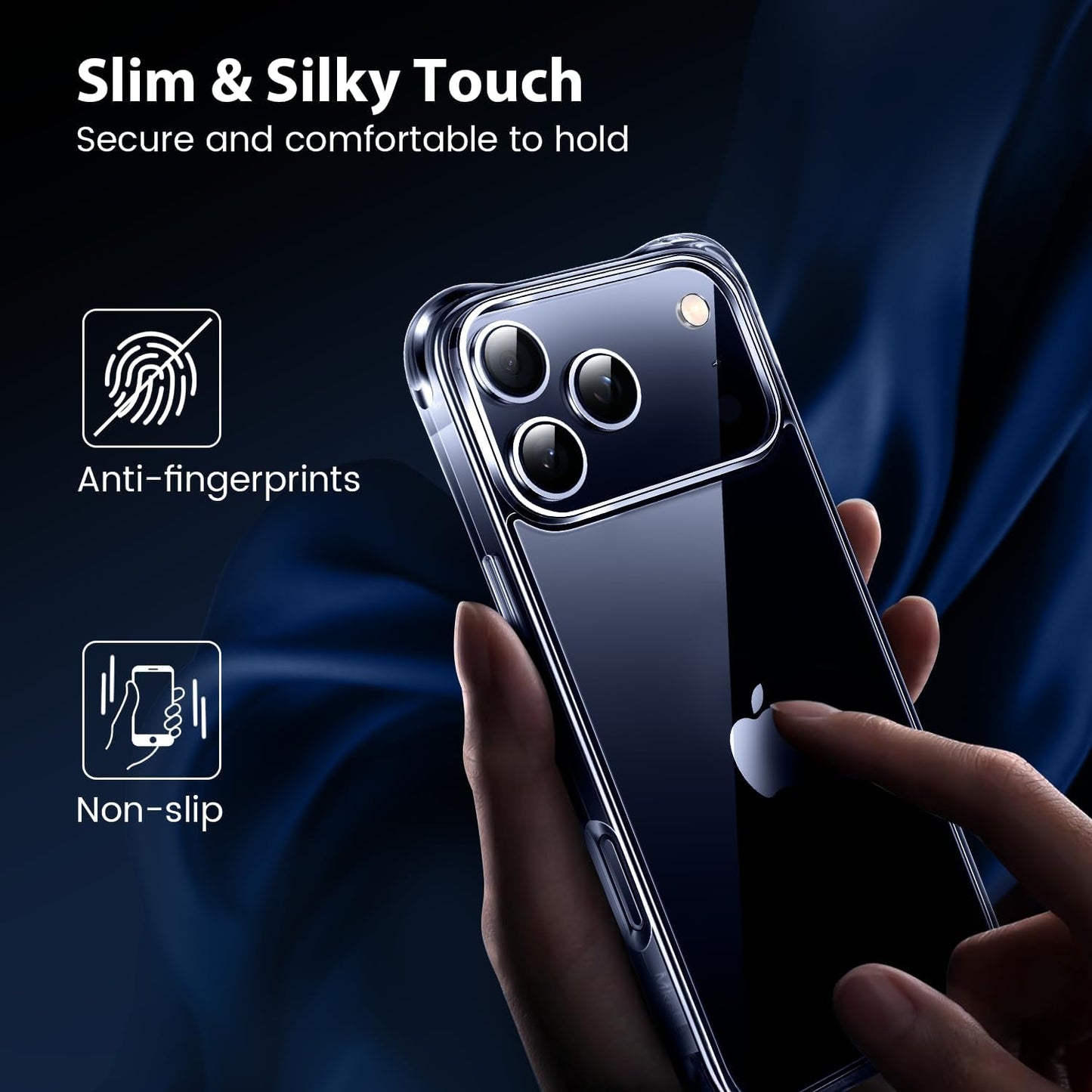 CrystalGuard i16: Clear, Tough, Anti-Yellowing Case