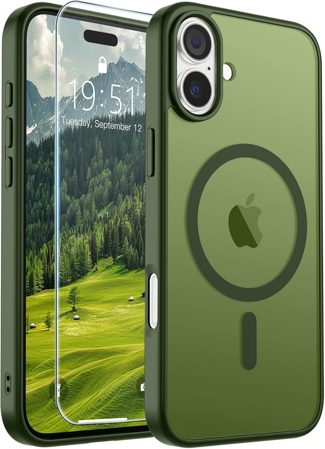 SUPFINE Magnetic iPhone SE/8 Matte Black Case