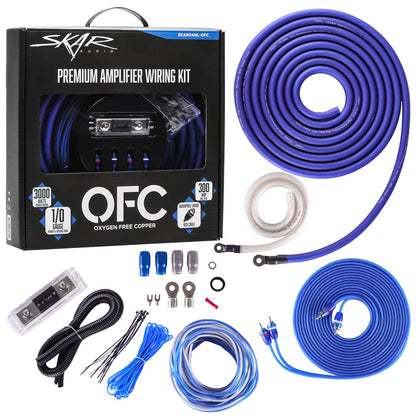 SkarSound Pro 1/0 Gauge OFC Amp Wiring Kit