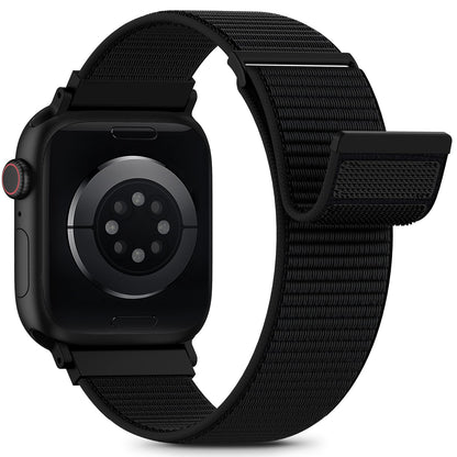 Nylon Loop Sport Band Compatible with Apple Watch Bands 44mm 45mm 46mm 49mm 42mm for Women Men, iWatch Wrist Straps for Ultra 3 2, Se, Series 11 10 9 8 7, Breathable, Soft Band Ideal for Outdoor