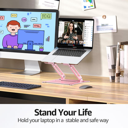 FlexLift: Adjustable Laptop Riser for All Models